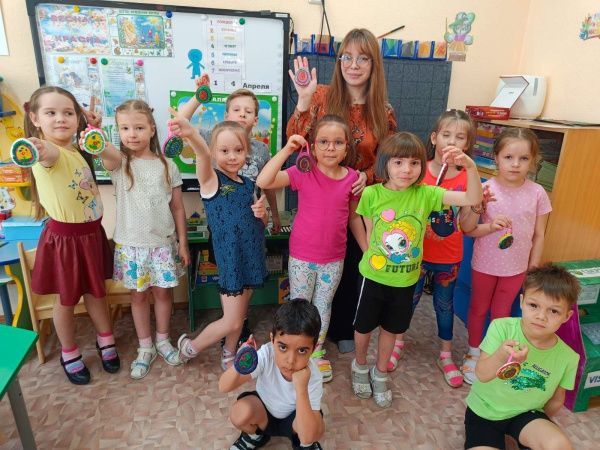 Воспитанники группы «Непоседы» детского сада «Ласточка» тоже не теряют время зря!